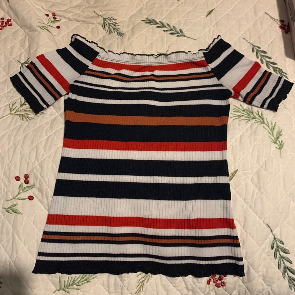 Off the shoulder shirt